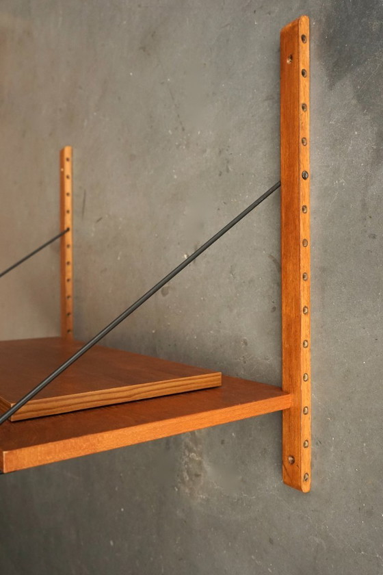 Image 1 of Drehbares Royal-Regal von Poul Cadovius für Cado. 1960s