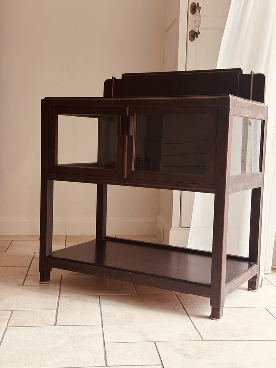 Image 1 of Teeschrank der Amsterdamer Schule im Art-Deco-Stil