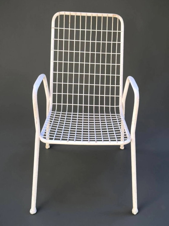 Emu fauteuil model Rio 1970 – Tuinmeubelen, polished steel, Metal (photo 2 of 9)