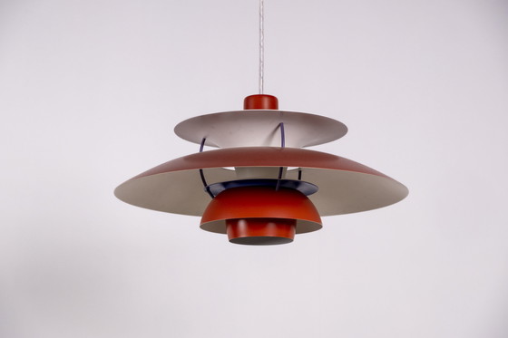 Image 1 of 1x Poul Henningsen PH5 voor Louis Poulsen, jaren 1970 Denemarken