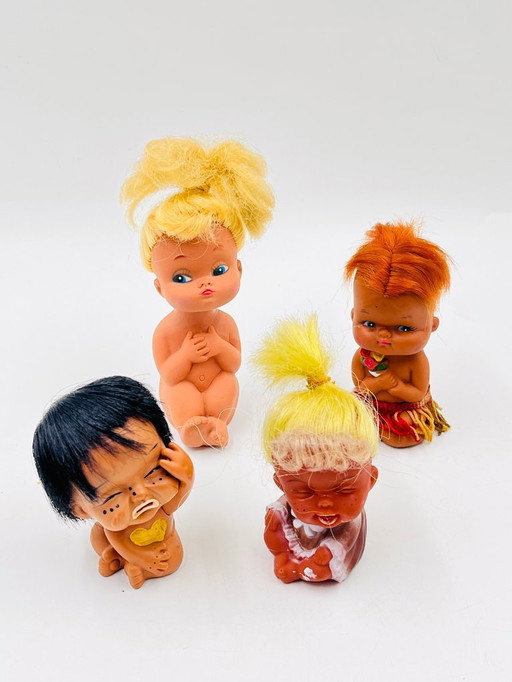 Lot de 4 Moody cutie