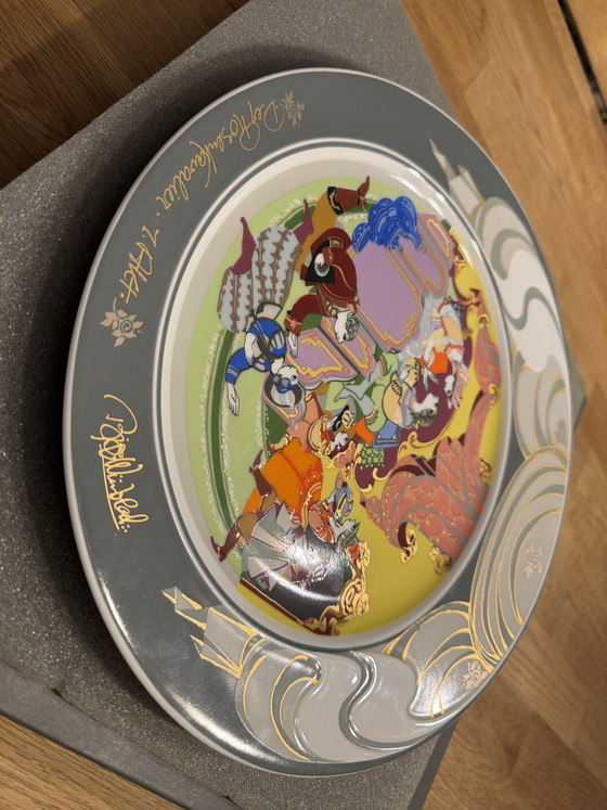 Image 1 of Björn Wiinblad signed plate