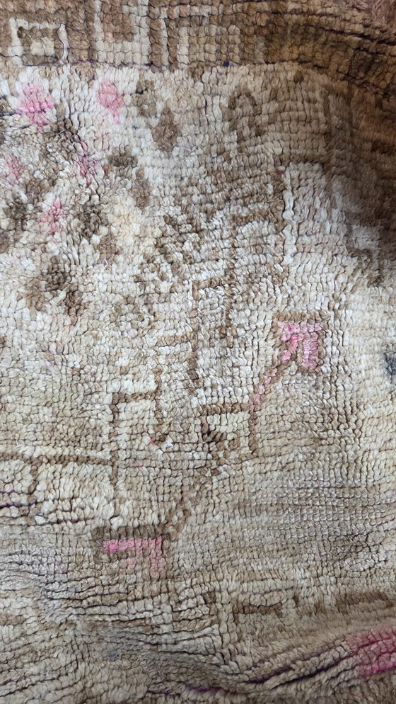 Image 1 of Handgemaakt berber poef, vintage zitkussen