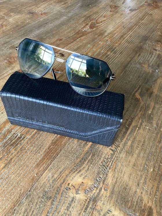 Image 1 of Lunettes de soleil Cazal plaquées or - Style vintage