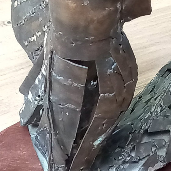 Image 1 of Sculpture en bronze vintage unique et spéciale