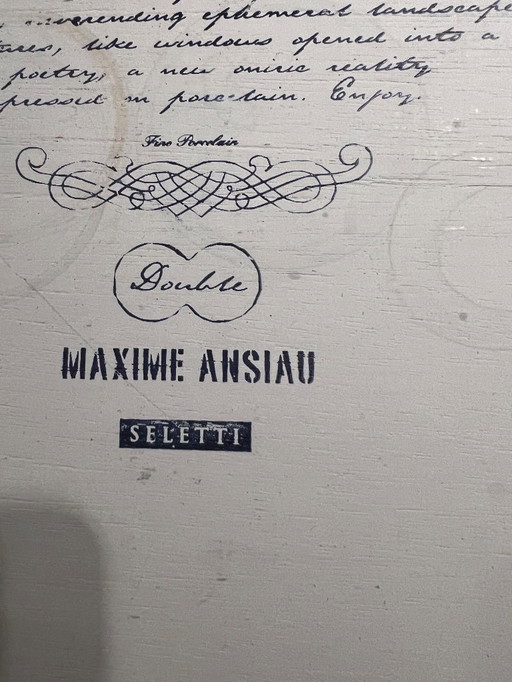 wall sign Maxime Ansiau by Seletti