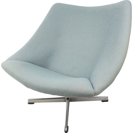 Image 1 of Vintage Oyster Chair with Cross Base by Pierre Paulin for Artifort 1965s