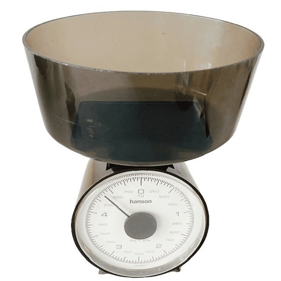 Image 1 of Vintage retro scale Hanson brown beige 1970s