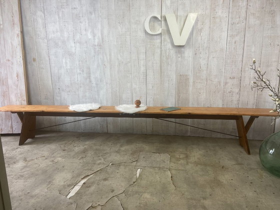 Image 1 of Coppia di panche da fattoria (330 cm)