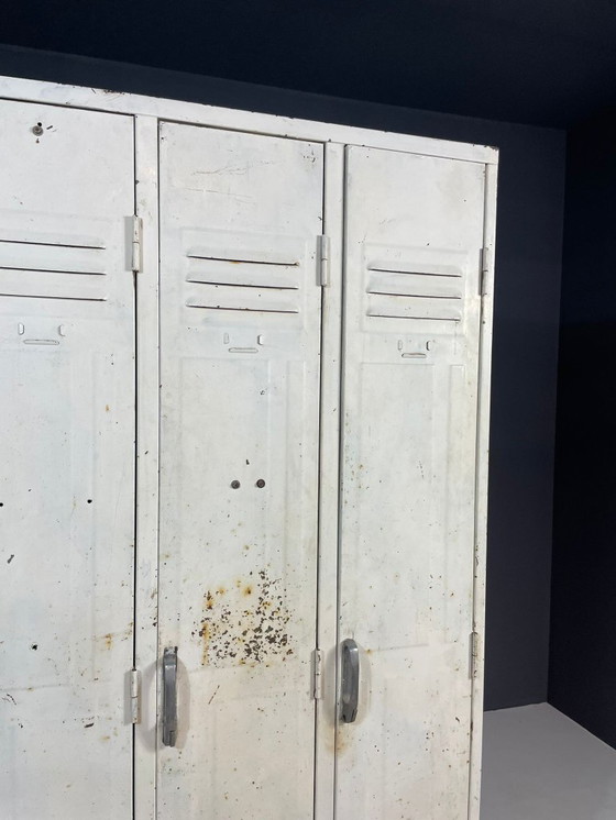 Image 1 of Industrial Metal Locker, 1970s, Czechoslovakia