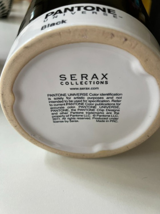 Set di 2 vasi da fiori Pantone Universe × Serax – Neri – Design Vintage – Vasi per piante, Ceramic (photo 3 of 5)