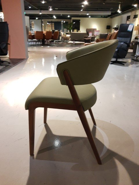 Juego de sillas Hulsta S500 color oliva (S/6) – Hülsta, Sillas de comedor (photo 4 of 10)