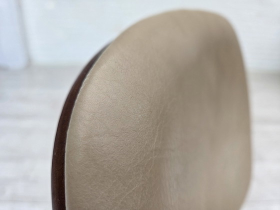 Image 1 of 1960er Jahre Dänisches Design von Arne Vodder, 3 Stühle, Teakholz, Möbelleder