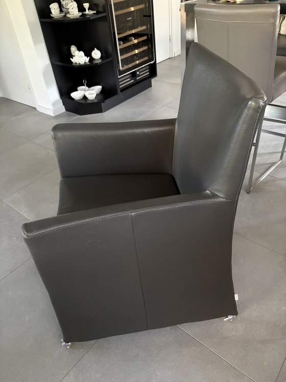 6 sedie da pranzo Jade di Bert Plantagie – Leather, Metal (photo 2 of 10)