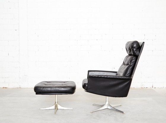 Poltrona e poggiapiedi vintage Sedia Club di Horst Bruning per COR – Poltrone, Leather (photo 2 of 19)