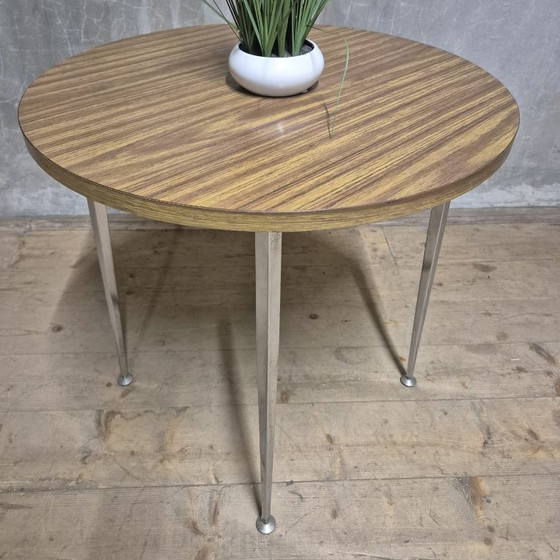 Image 1 of Round Side Table, 1970s, Europe