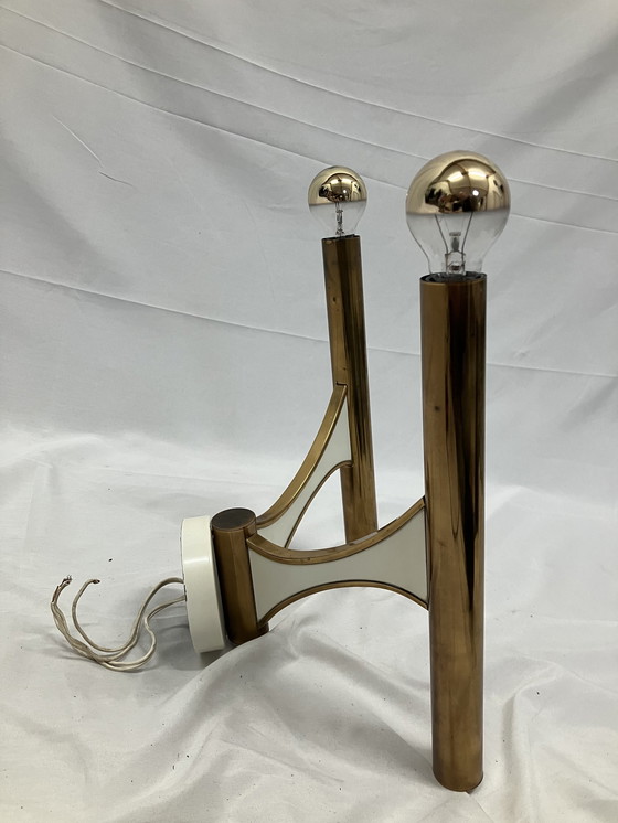 Image 1 of Applique murale vintage Gaetano Sciolari pour Sciolari Roma 1960