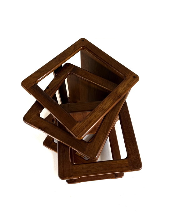 Image 1 of Vintage teak mimi set, Salin Nyborg '70