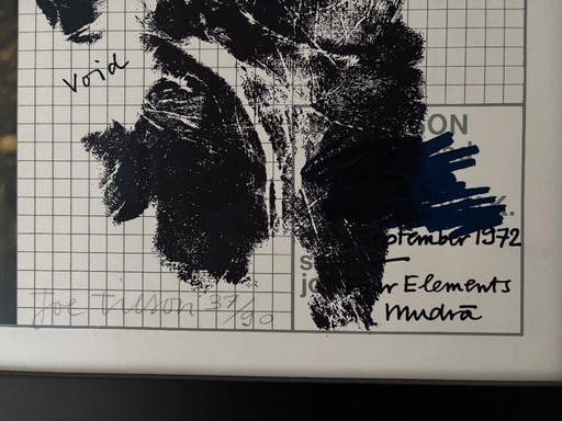 Sérigraphie « Les Quatre Éléments » de Joe Tilson - Mudra