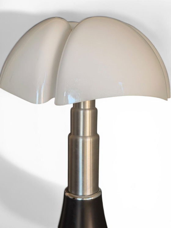 Image 1 of Gae Aulenti 'Pipistrello' Large Table Lamp for Martinelli Luce - Black Edition