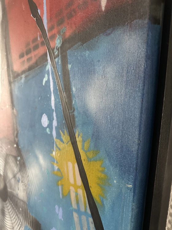 Originalgemälde von Herman Brood mit Zertifikat – Gemälde & Zeichnungen, Other, Canvas (photo 4 of 5)