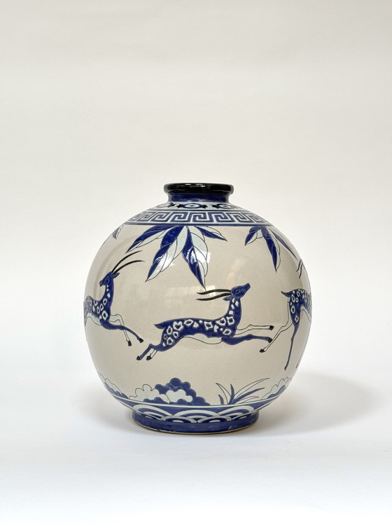 Image 1 of Vaso Art Déco Keralouve (La Louvière)