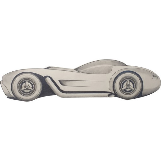 Vintage-Zeichnung "Grand coupé 5" von André Ferrand, 1997