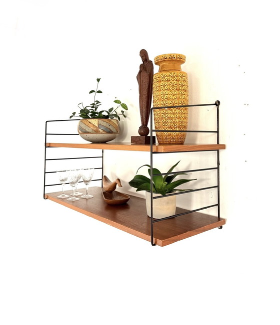 Image 1 of Appendiabiti da parete vintage in teak anni '60