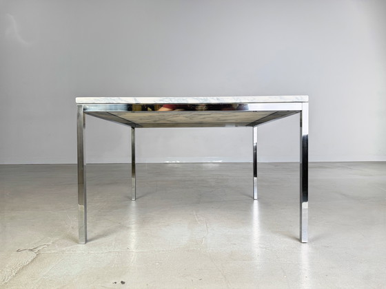 Image 1 of Mesa de centro original Florence Knoll de mediados de siglo, de mármol, de la década de 1960.