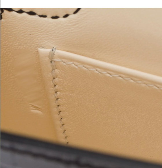 Image 1 of Borsa HERMES Kelly Mini en Cuirs exotiques Noir - 103471