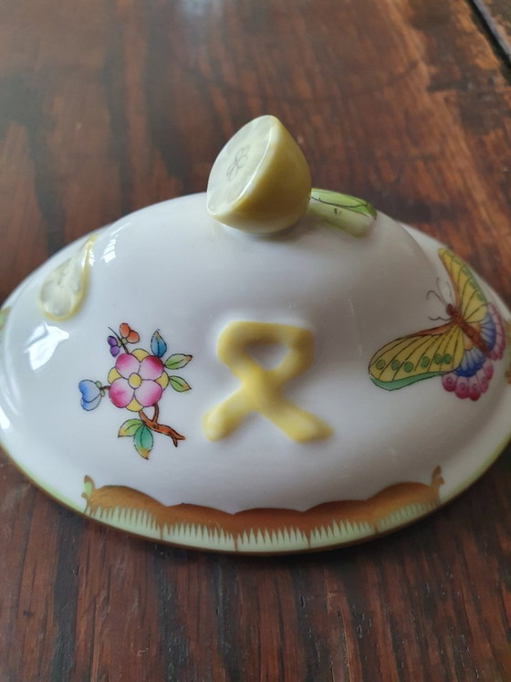 Miniterrina Herend Hungría – Reina Victoria (6017/VBO) – Herend 6017/VBO, Objetos decorativos, Porcelain (photo 13 of 16)