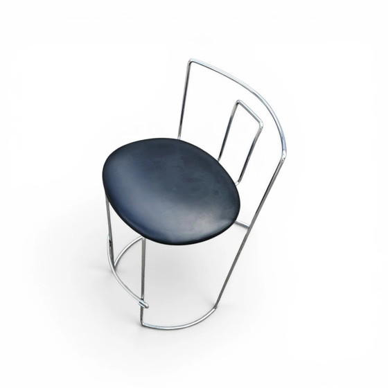 2 x Gaja stool by Kazuhide Takahama for Simon Gavina / black leather (photo 5 of 23)