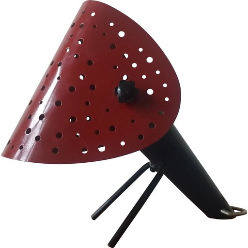 Lámpara de mesa de mediados de siglo de Ernst Igl para Hillebrand, década de 1950
