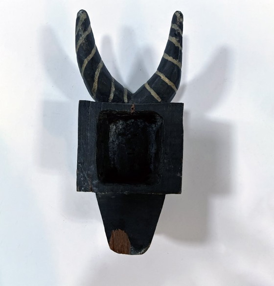 Image 1 of Afrikanische Stammeskunst • Zoomorphe Maske • Gouro • Zamblé • Elfenbeinküste • 1970