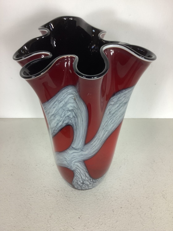 Vintage Glass Josefina’s Krosno Design Vase (photo 2 of 6)