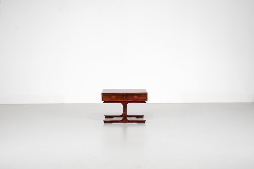 554" coffee table by Gianfranco Frattini for Bernini, Italy 1950s.