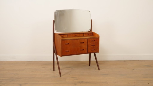 Coiffeuse vintage | Design danois | Teck