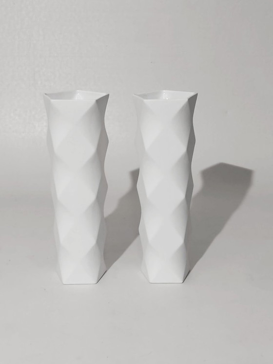 Vase Set B&B Italia "Joker" – Ceramic, Vintage (photo 5 of 15)