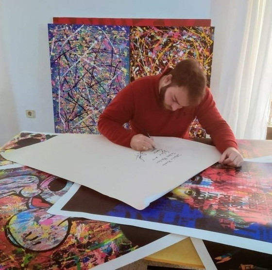 Image 1 of Alberto RICARDO - India - Artist canvas