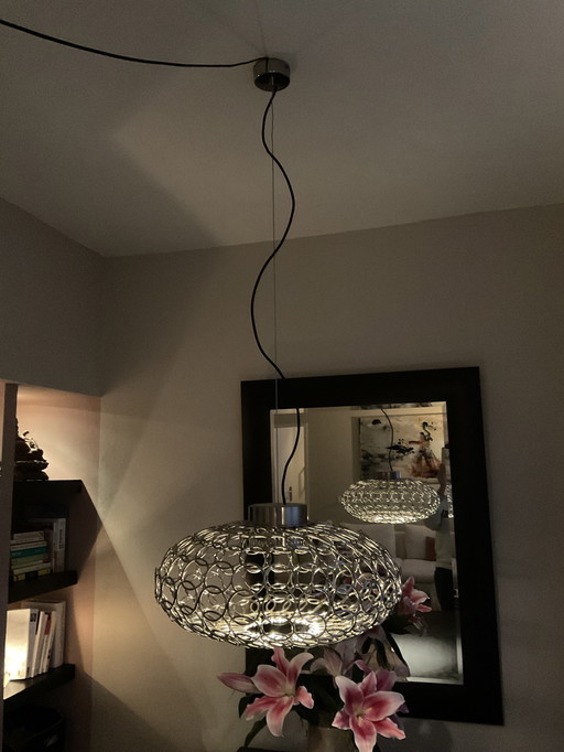 Terzani G.R.A. Design hanglamp ovaal nikkel