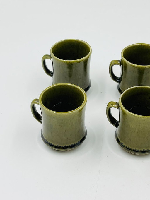 Set 6 Tazzine Espresso Deco Hälsingborg Bari 15/1 Oliva