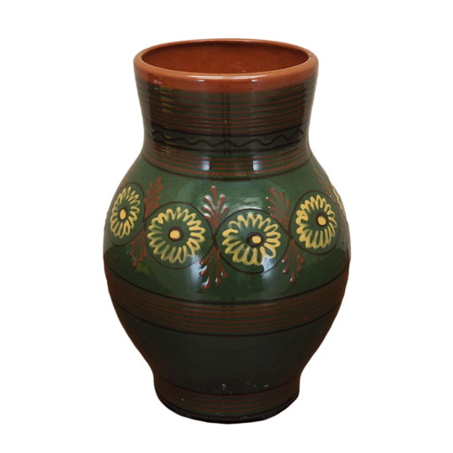 Vaas van keramiek, Deens ontwerp, jaren 1970, productie: Denemarken