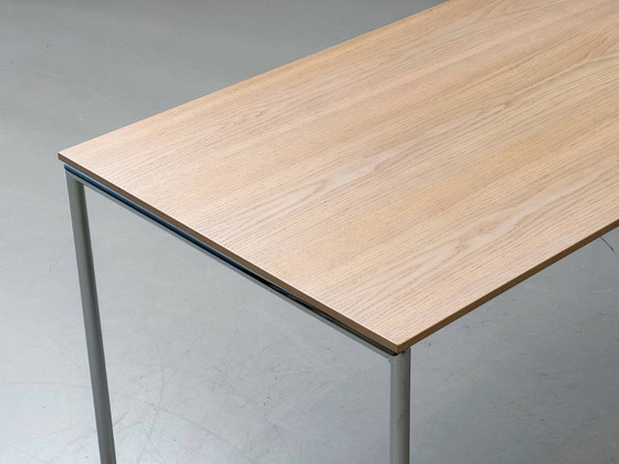 Image 1 of Tavolo con piano effetto rovere di Sedorama, Svizzera, anni '90