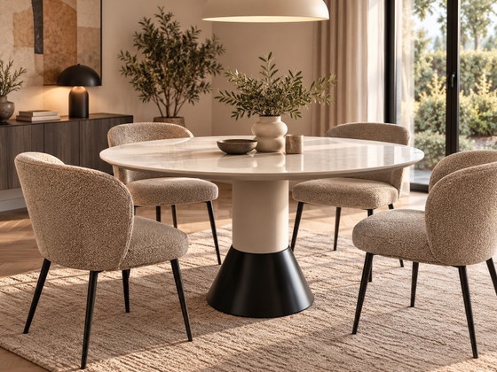 Arco Balance Dune – Mesas de comedor, Metal, Madera (photo 4 of 11)