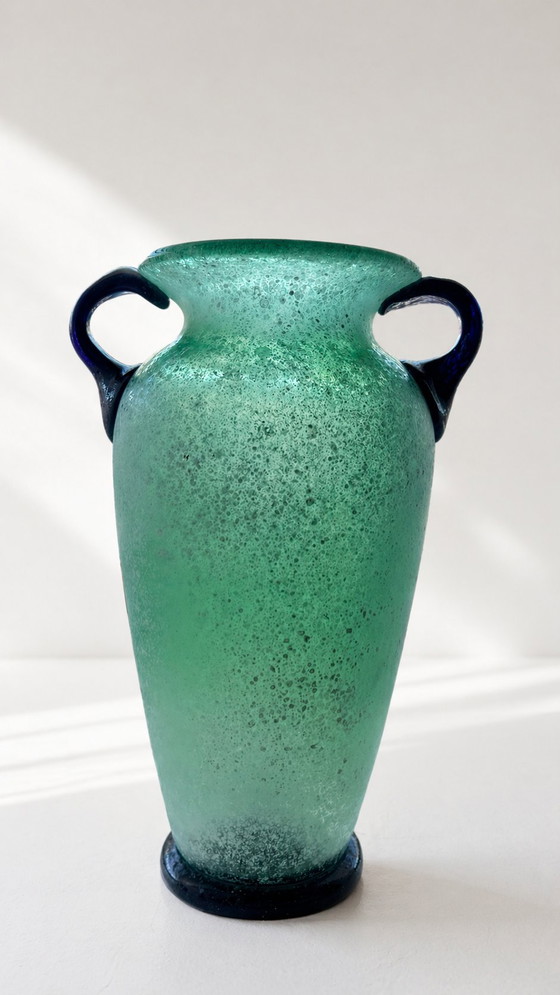 Image 1 of Murano Smooth Amphora Vase 1950s-60s