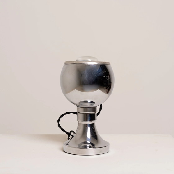 Magnetic Space Age Table Lamp – Decorative Objects, Chrome (photo 2 of 3)
