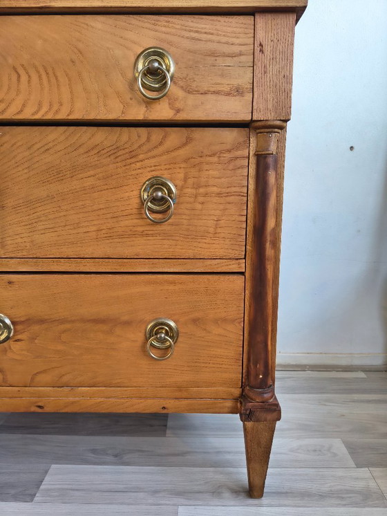 Image 1 of Antique chest of drawers | 19th century | solid cherry wood
