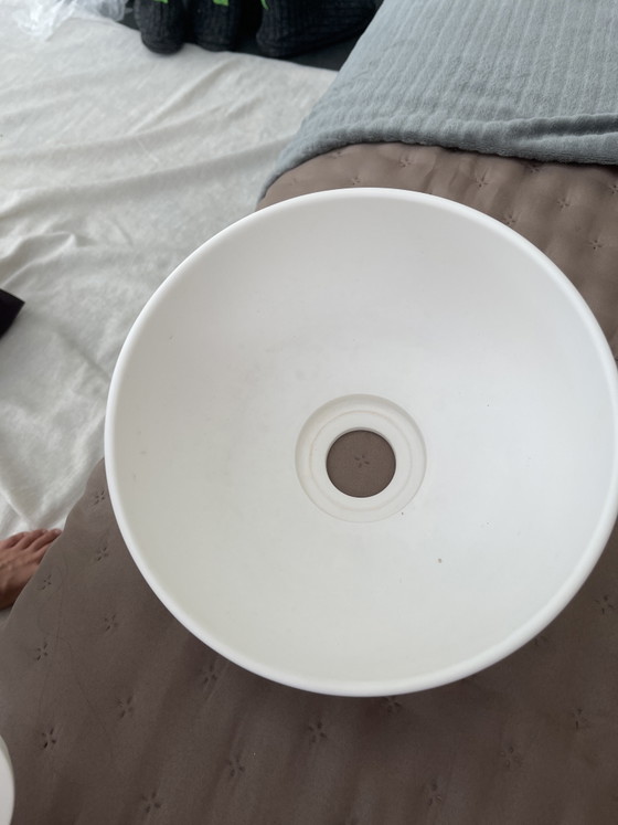 Vrijskant waskom 25 cm wit – Schalen, Ceramic (photo 3 of 5)
