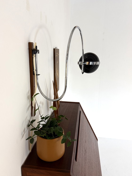 Image 1 of Vintage adjustable wall lamp, T.J.W. Zweers, 1950s