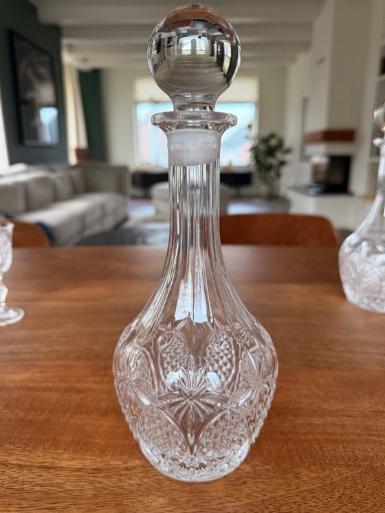 Image 1 of Vintage crystal glass set 